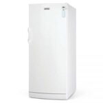 White Household fridge with Freezer